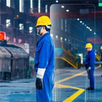 Mamparas protectoras en Industrias y talleres – Modelo Dubai