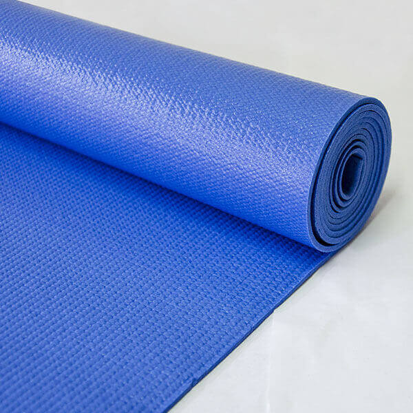 Tapete para yoga azul